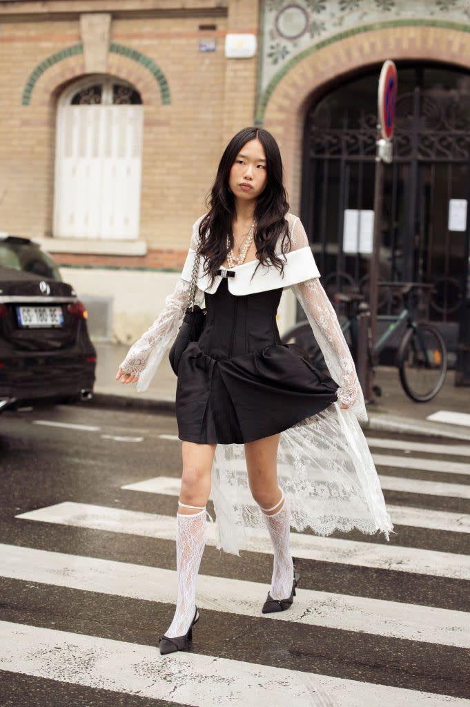 street style paris fashion week womenswear fallwinter 20242025 day six