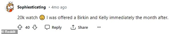 The plaintiffs also claimed that sales associates do not receive commission on Birkin bags, which was confirmed in Reddit threads by regular shoppers on their quest to get a Birkin