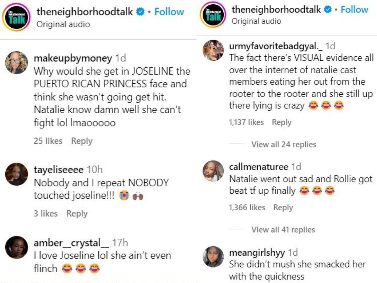 Fans react to Bad Vs. Wild premiere fight (Image via Instagram/@theneighborhoodtalk)