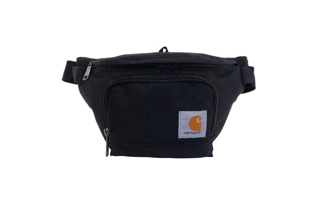 black pack with logo, carhartt