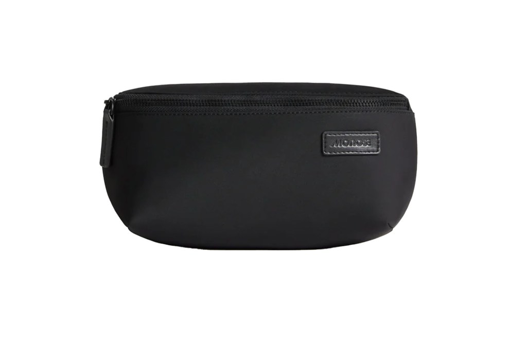 Black zipper bag