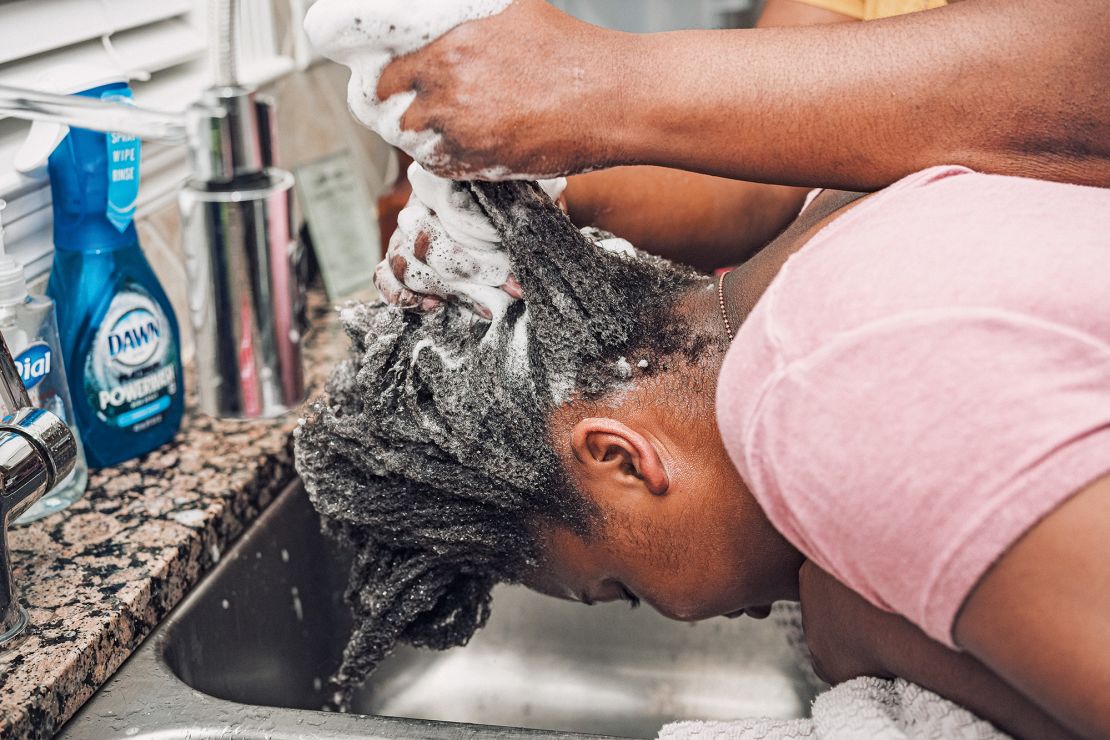 Many Black families use their kitchens for wash day. 