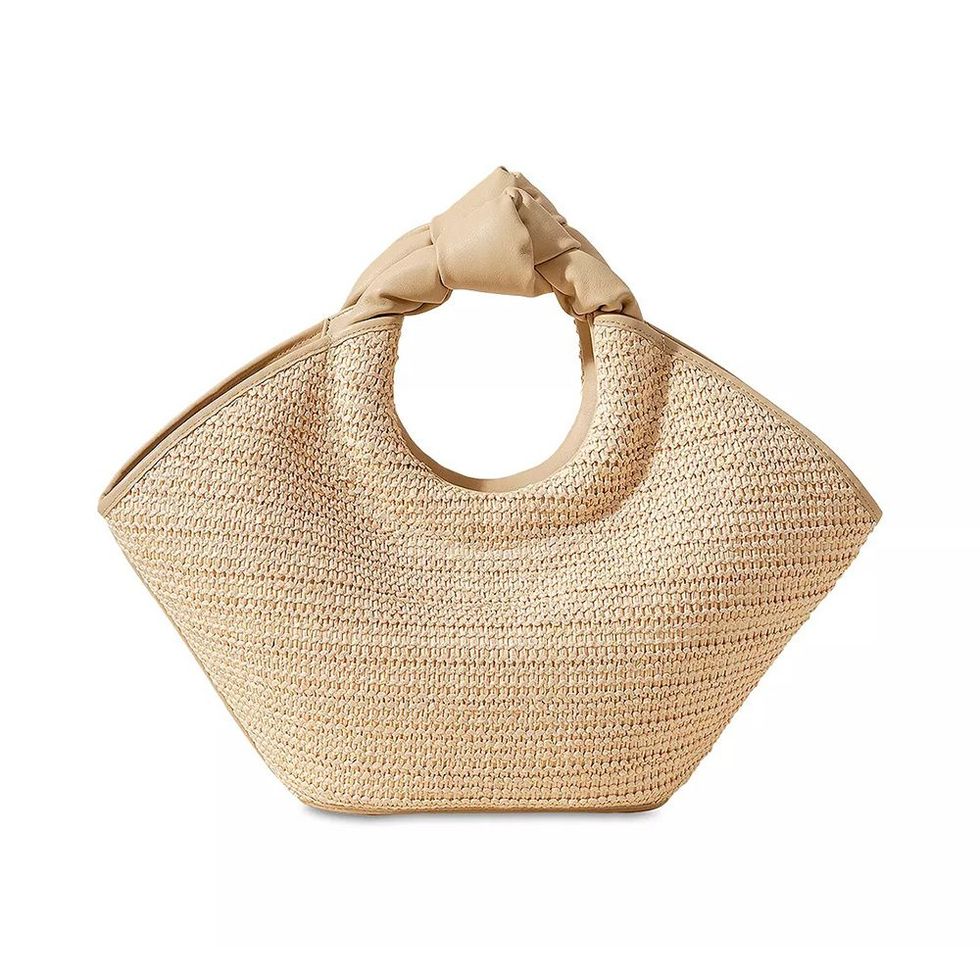 Castell Raffia Basket Tote