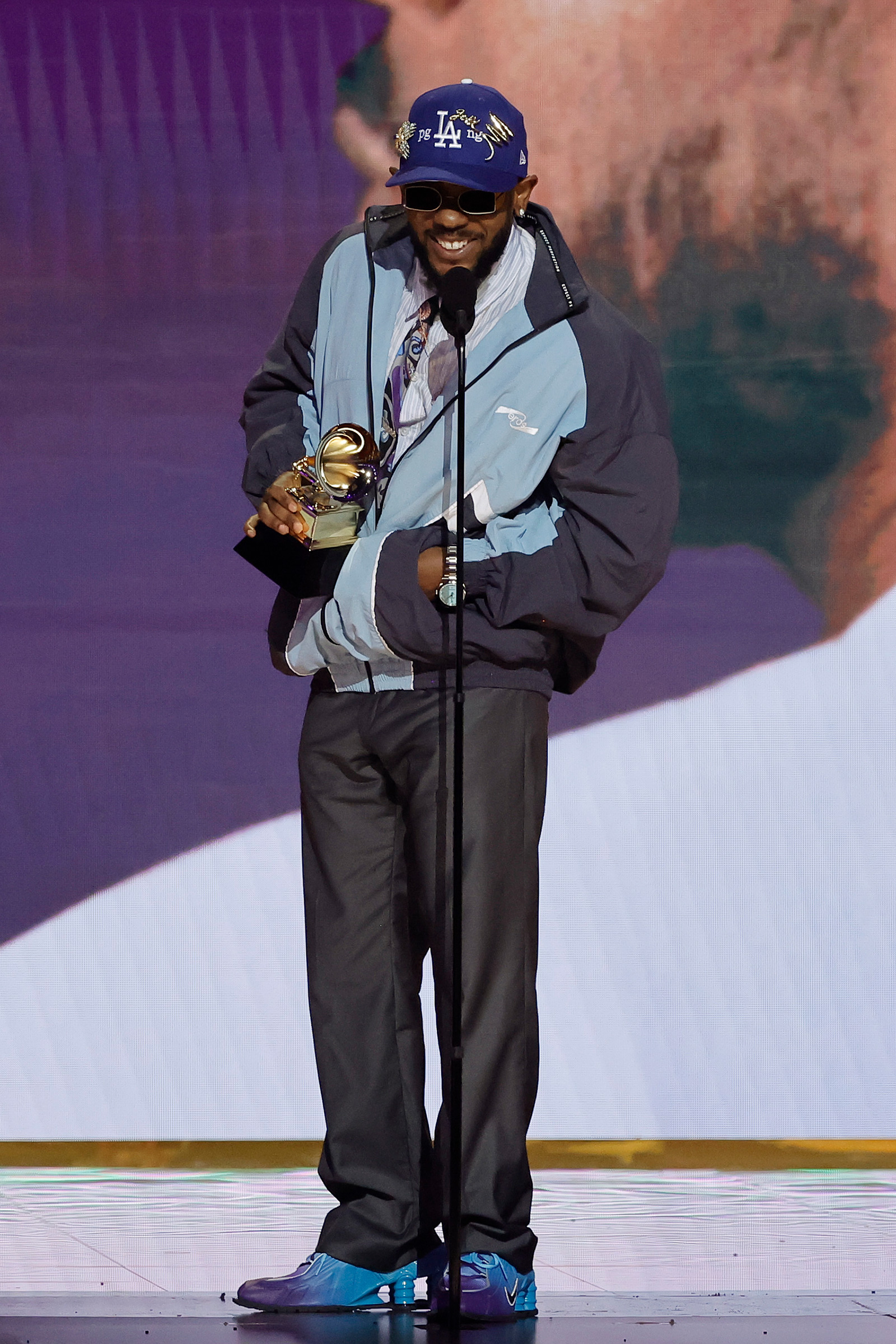 Kendrick Lamar accepts the Best Rap Album award for “Mr. Morale & The Big Steppers” onstage during the 65th GRAMMY Awards at Crypto.com Arena on February 05, 2023 in Los Angeles, California.