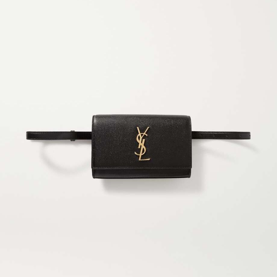 Kate Textured-Leather Belt Bag