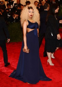 Nicki Minaj attends the Costume Institute Gala for the 