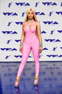 Nicki Minaj attends the 2017 MTV Video Music Awards at The Forum on Aug. 27, 2017 in Inglewood, California.