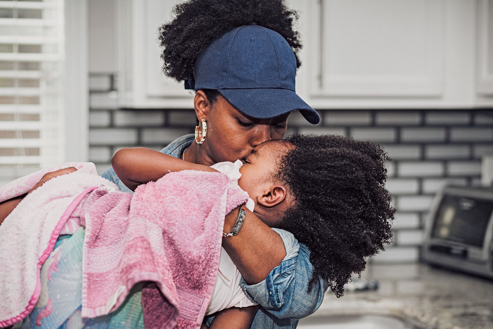 One mother, Latroya, told Faxio that she tells her daughters their hair is 