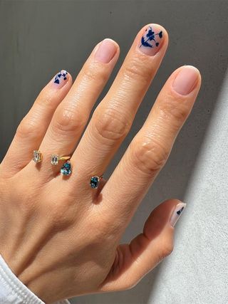 Betina Goldstein Floral Nail Designs