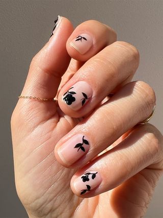 Betina Goldstein Floral Nail Designs