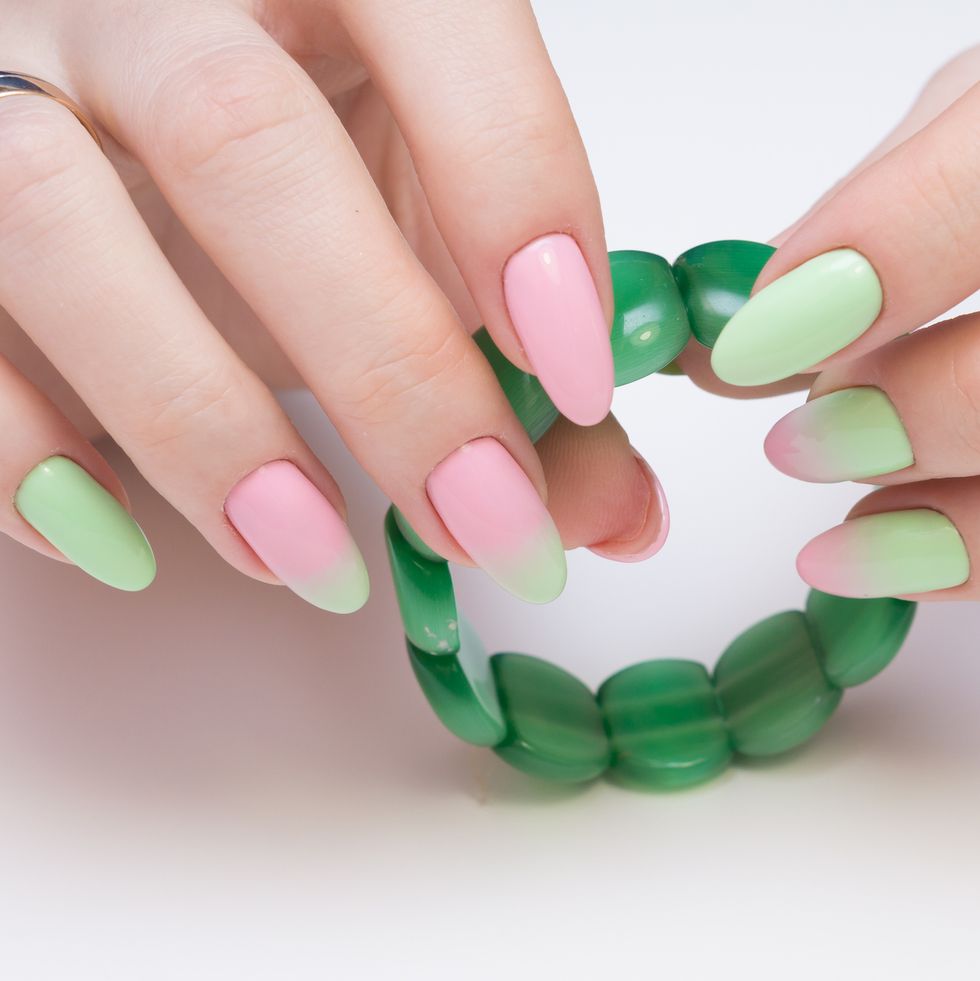 mothers day nail designs watermelon ombre nails