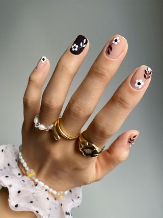 The Hang Edit Floral Nail Designs