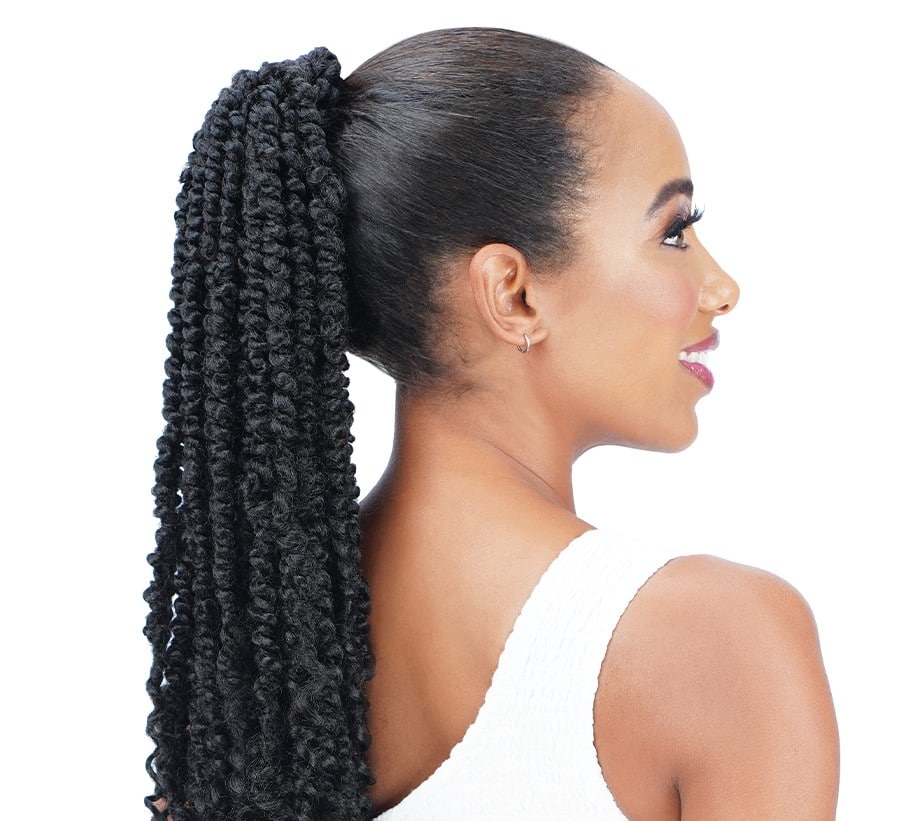 Passion twist ponytail