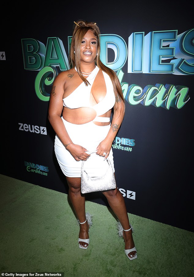 Bigg Keva, who is also new to the Baddies franchise, rocked a racy white frock that left little to the imagination