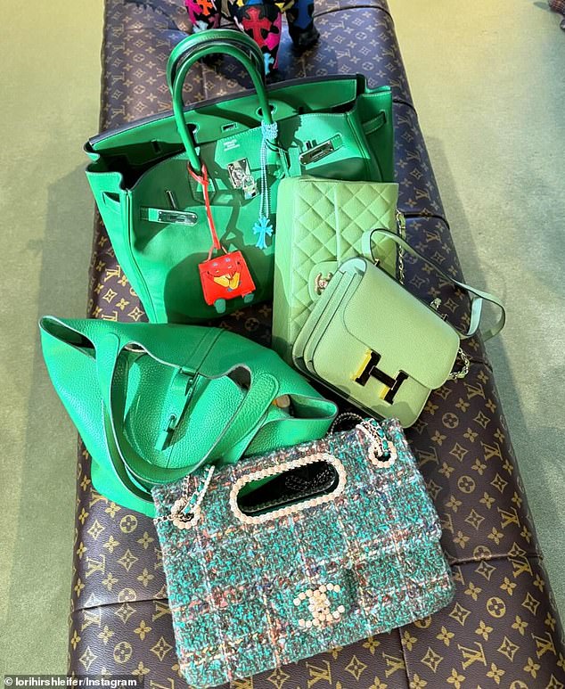 'Ironically, many people acknowledge that art and watches as collectible and asset classes, but have not regarded handbags as such,' Madison Avenue Couture's Judy Taylor told DailyMail.com