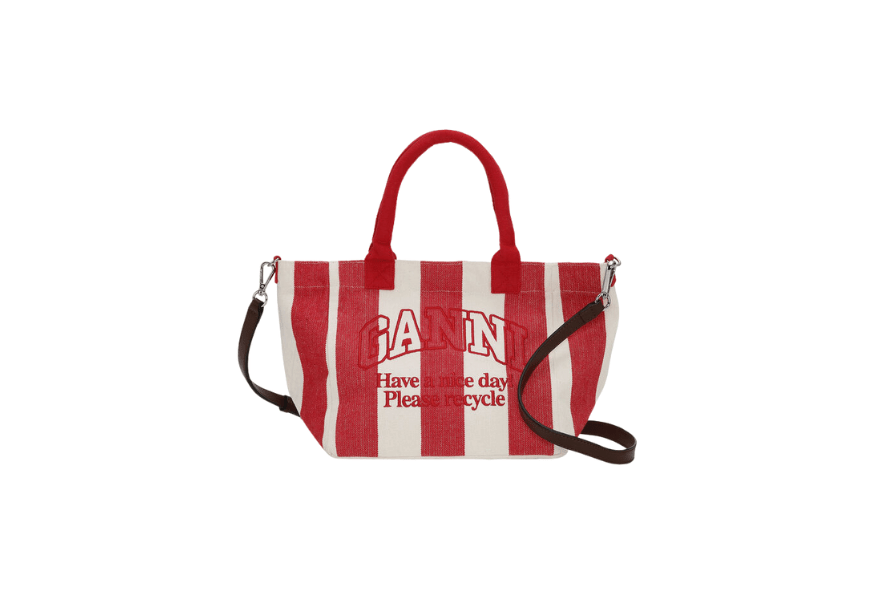 Ganni Small Shopper Tote