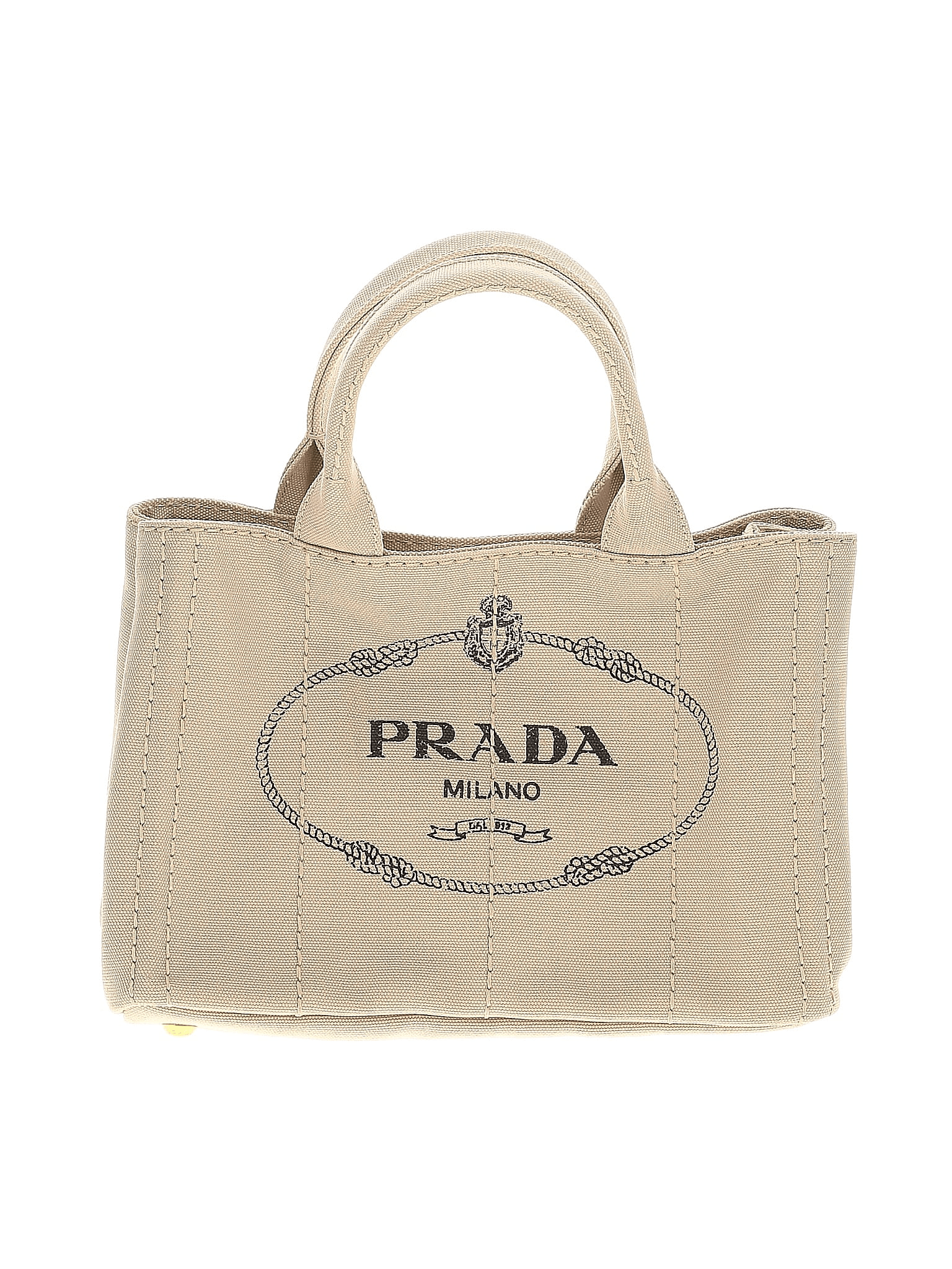 Prada Small Canapa Tote