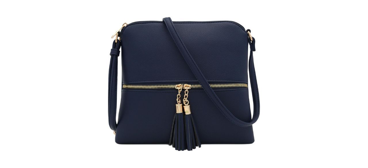 DELUXITY Lightweight Medium Crossbody Bag