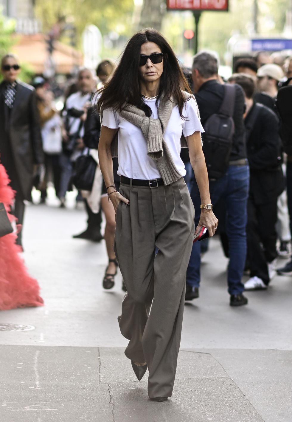 street style paris fashion week womenswear springsummer 2024 day six