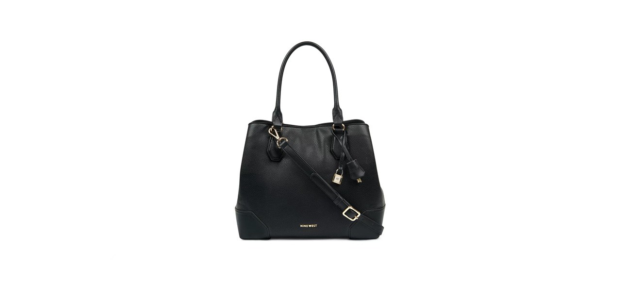 best Nine West Brooklyn Jet Set Carryall Satchel Bag