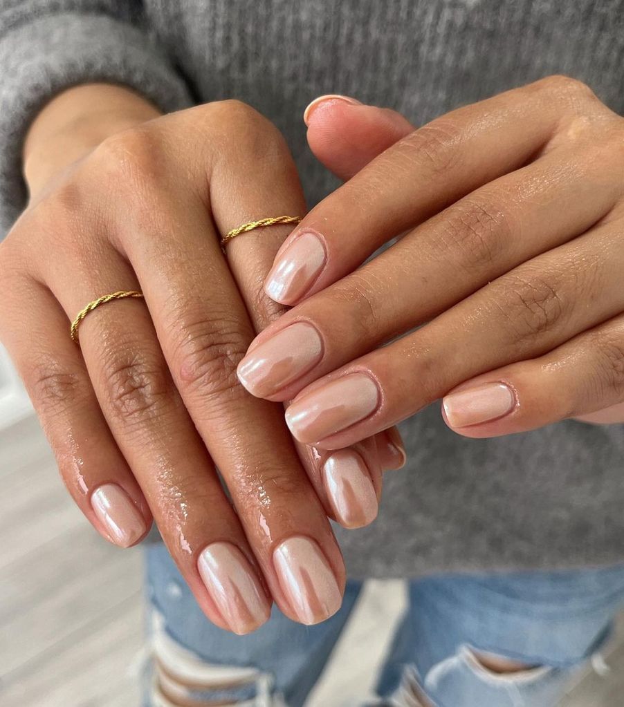 Glazed nails 