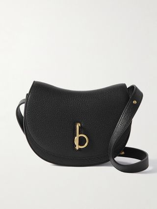 Rocking Horse Textured-Leather Shoulder Bag