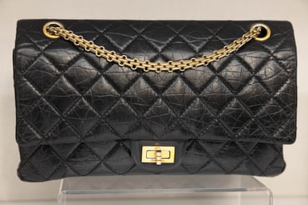 The Chanel bag know as the Diana flap bag.