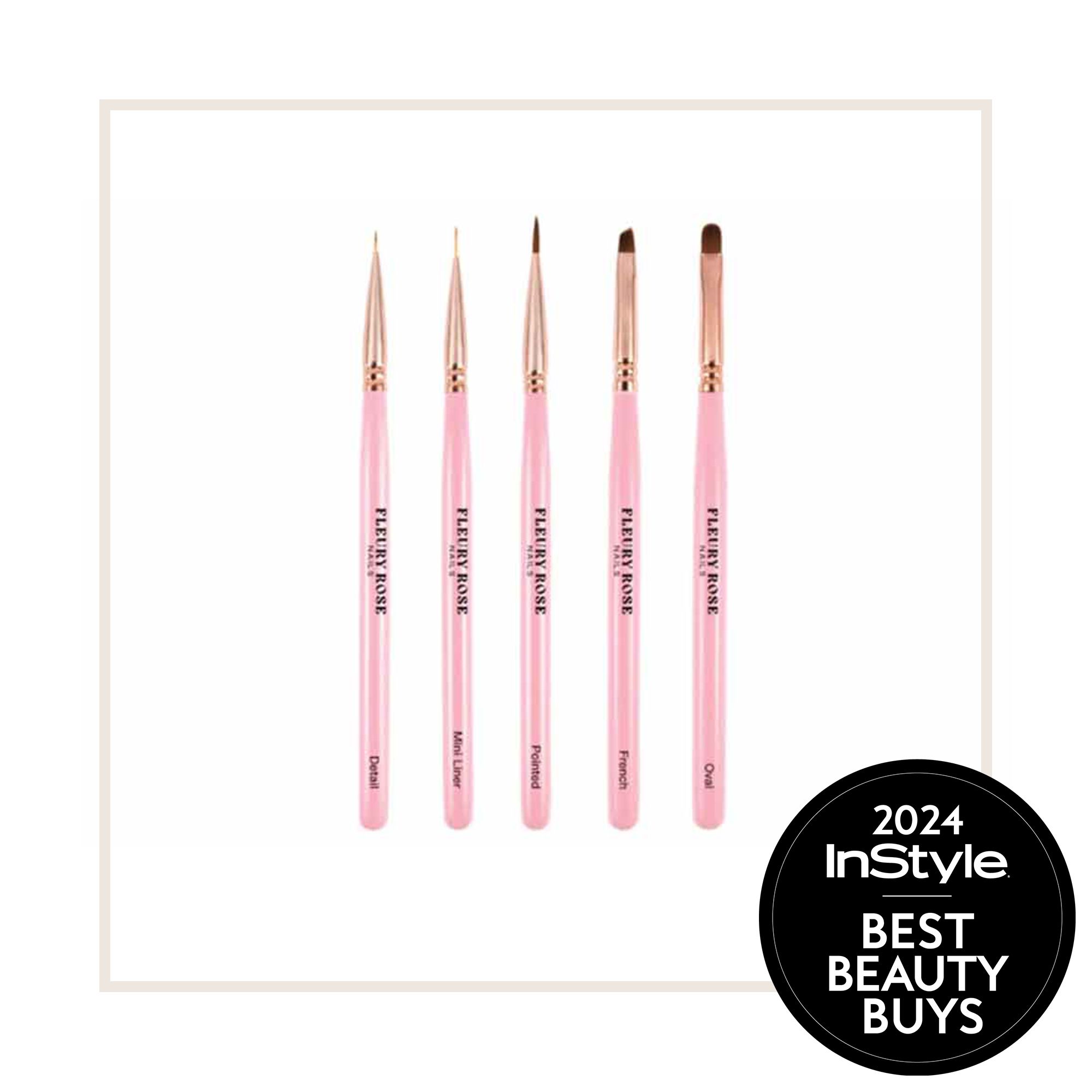 Fleury Rose Nails Essential Brush Set