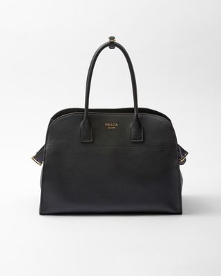 Leather Tote Bag by Prada