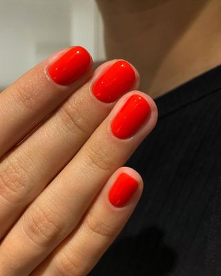 @harrietwestmoreland red manicure