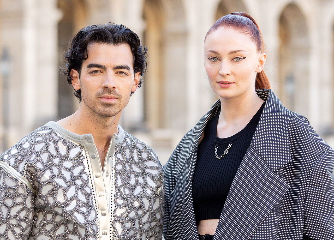 joes jonas and sophie turner at fashion week