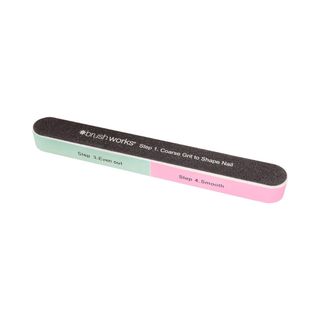 Brushworks 6 Sided Nail File - Shape & Shine