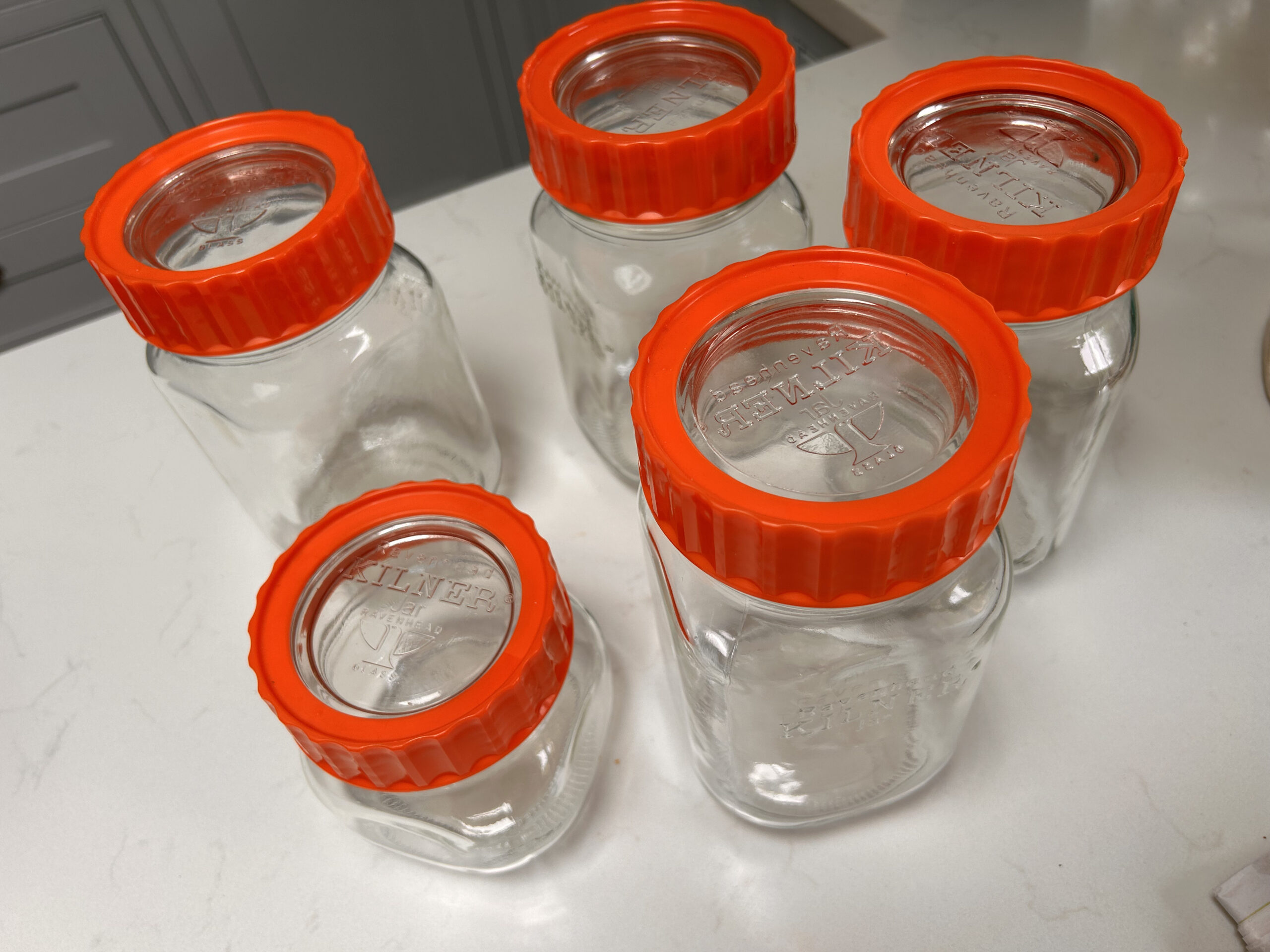 Mel's Kilner jars turned out to be a rare find - worth £55 if bought brand new she paid a tenner