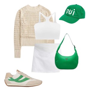 cute tenniscore summer outfit idea 