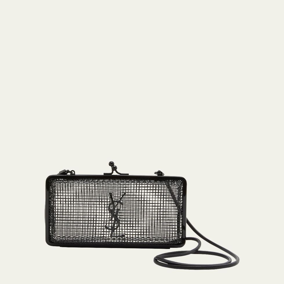 YSL Monogram Evening Cage Crossbody Bag