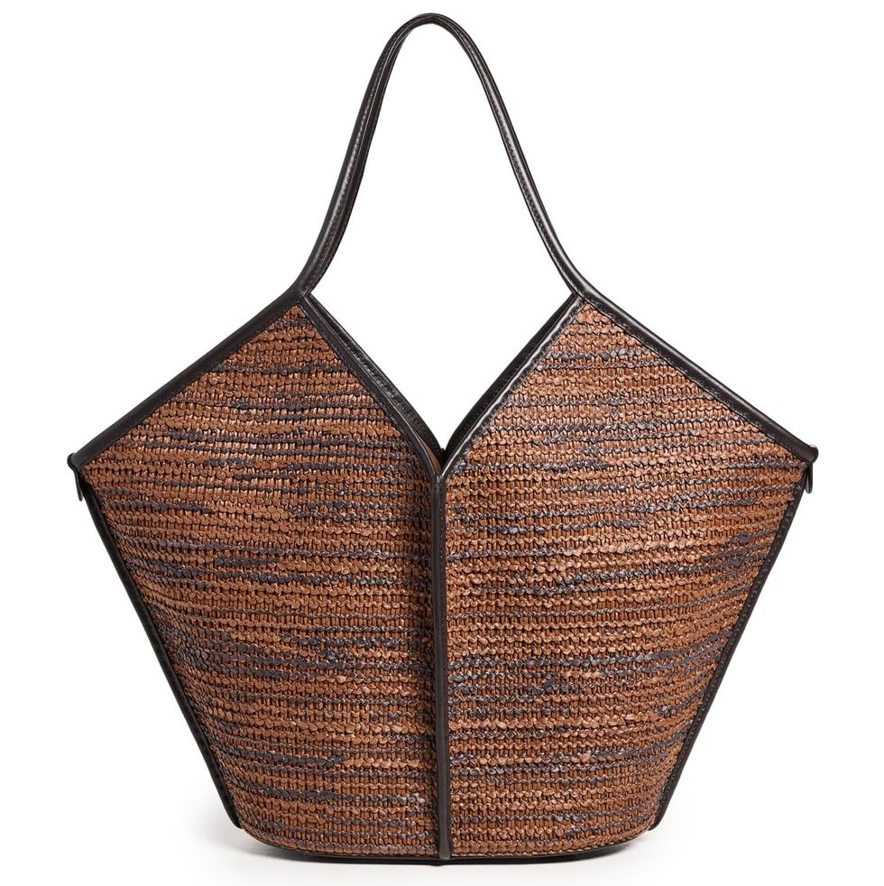 Calella Raffia Bicolour Bag