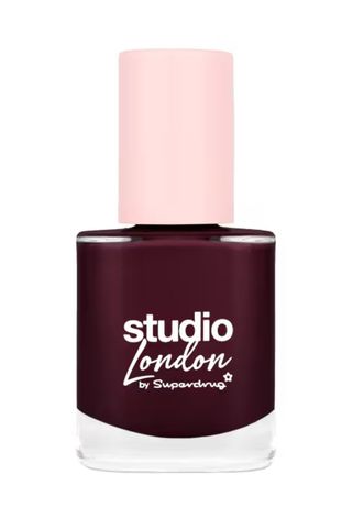 Studio London Black Cherry Nail Polish