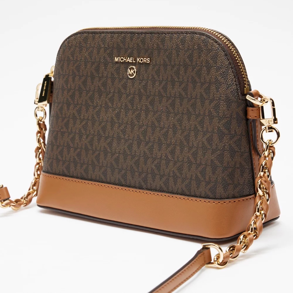 The Michael Kors Jet Set Charm Large Dome Crossbody Bag.