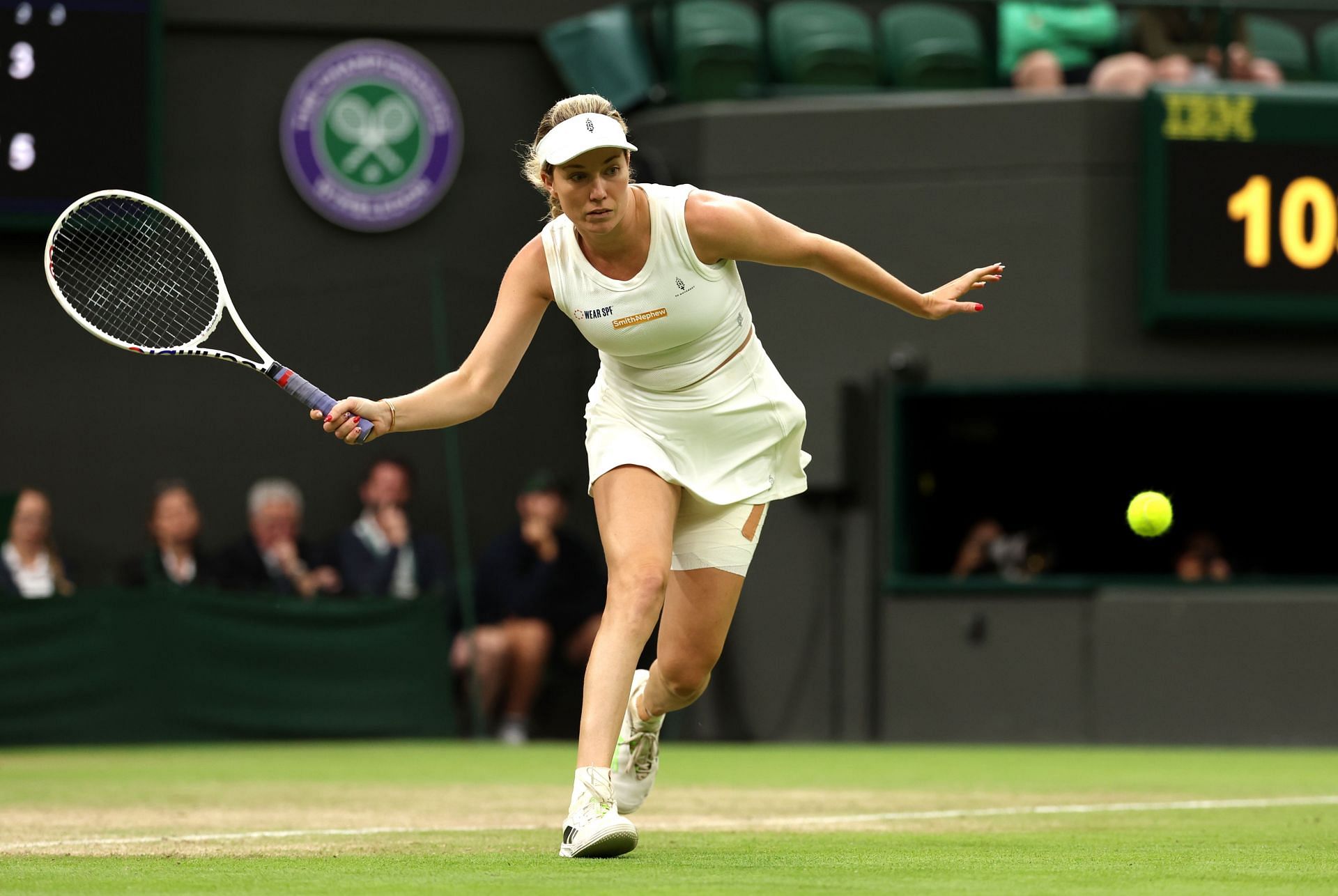 Danielle Collins at The Championships - <a href='https://www.sportskeeda.com/go/wimbledon' target='_blank' rel='noopener noreferrer'>Wimbledon</a> 2024. (Source: GETTY)