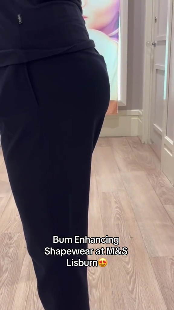 One M&S employee revealed what her booty looked like after she'd jumped into the padded knickers