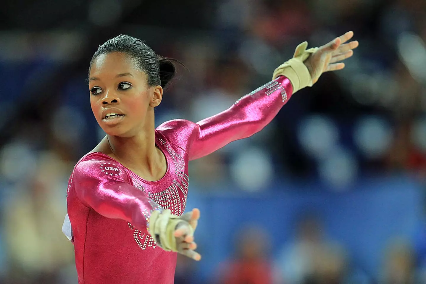 Gabby Douglas was just 16-years-old when she competed at the 2012 Olympics. (Ronald Martinez/Getty Images)