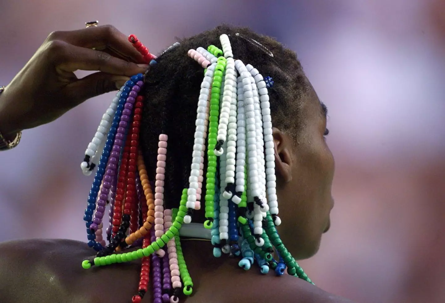 Venus Williams' hair beads have gone down in history. (WILLIAM WEST/AFP via Getty Images)