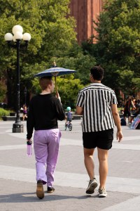 Street style in New York.