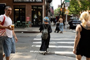 Street style in New York.