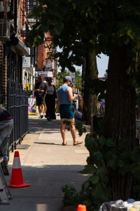 Street style in New York.