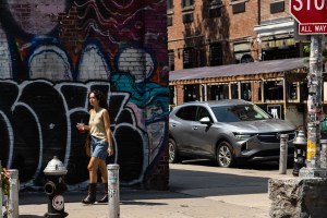 Street style in New York.