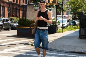 Street style in New York.