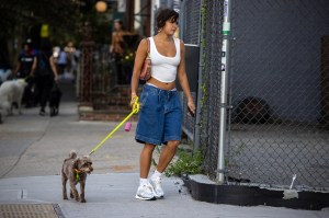 Street style in New York.