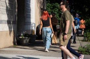 Street style in New York.