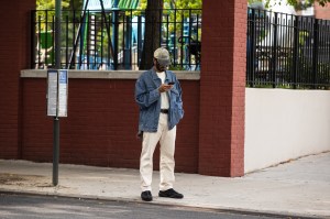 Street style in New York.